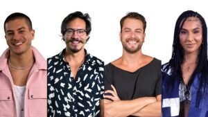 Paredão falso do BBB22 tem Arthur, Eli, Gustavo e Lina na disputa