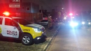 Suspeito leva tiro nas nádegas após roubo e flagrante de PM de folga