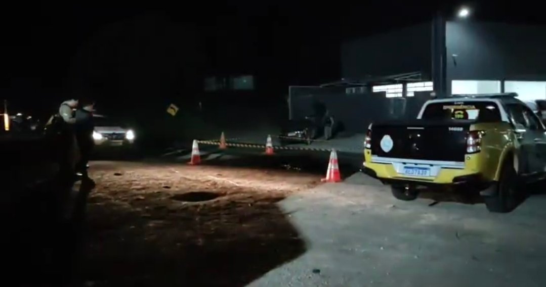 Briga no trânsito termina em morte no trevo de Itaperuçu, na divisa com Rio Branco do Sul