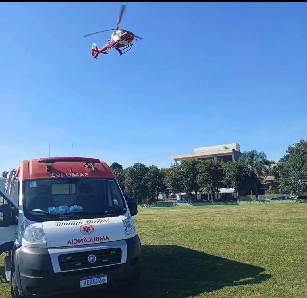 VEREADOR DITO GUIMARÃES DE ITAPERUÇU SOFRE GRAVE ACIDENTE E É LEVADO AS PRESSAS PARA O HOSPITAL