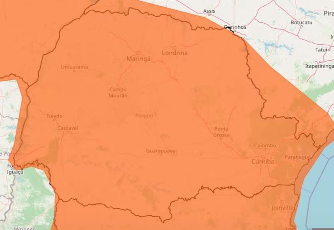 PARANÁ EM ALERTA!!!