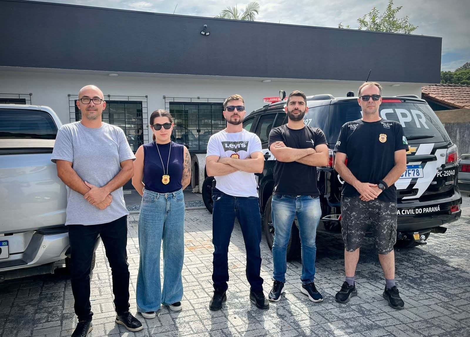 POLÍCIA CIVIL INTERCEPTA EM CERRO AZUL HOMEM COM MANDADO DE PRISÃO POR TENTATIVA DE FEMINICÍDIO