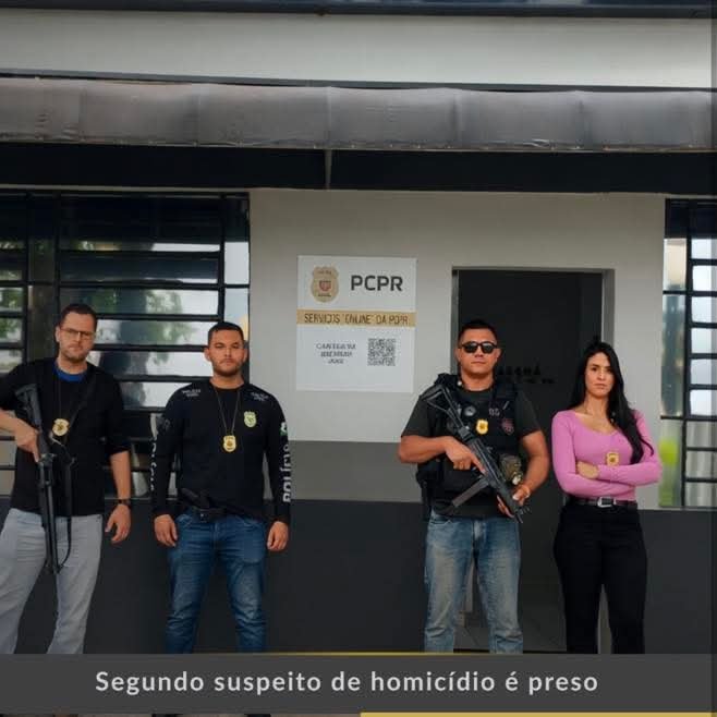 POLÍCIA CIVIL PRENDE SEGUNDO SUSPEITO DE HOMICÍDIO EM ITAPERUÇU