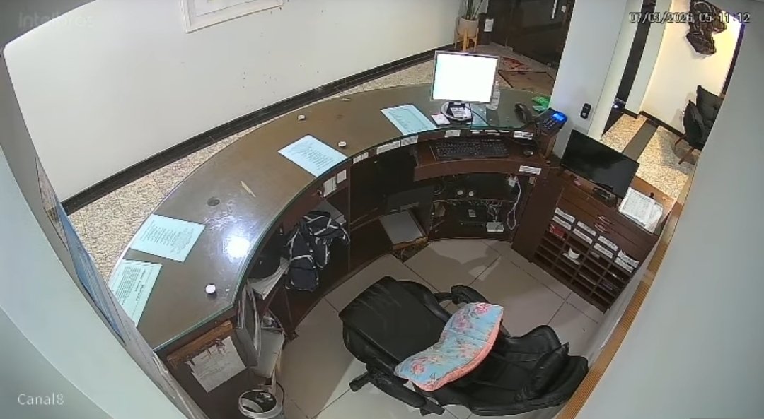 NOVO VÍDEO MOSTRA RECEPCIONISTA IMPLORANDO POR SOCORRO AO SER ESPANCADA POR HÓSPEDE EM HOTEL DE CURITIBA