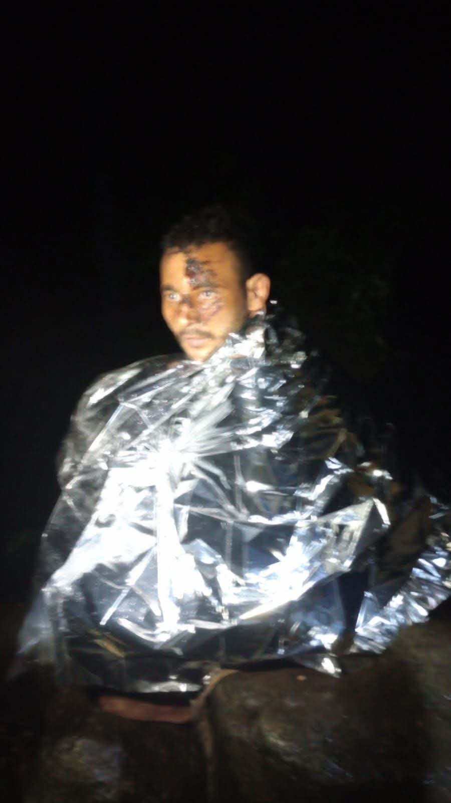 HOMEM DESAPARECIDO É RESGATADO APÓS DOIS DIAS EM ÁREA DE MATA NO LITORAL DO PARANÁ