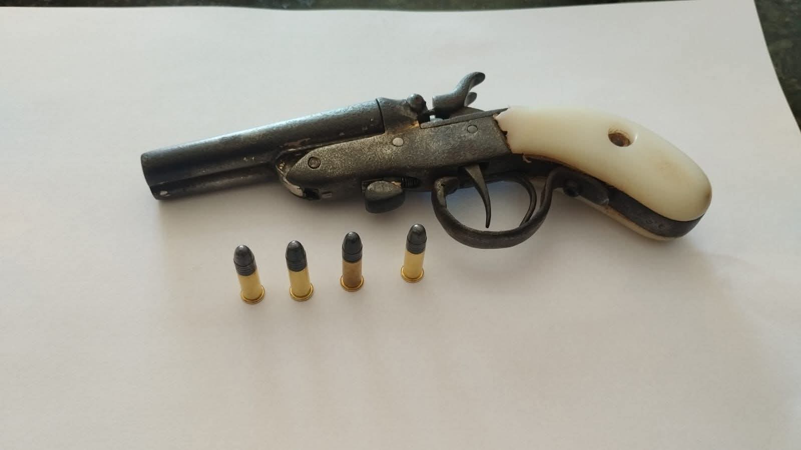 POLICIA CIVIL DE RIO BRANCO DO SUL PRENDE EM FLAGRANTE SUSPEITO COM ARMA DE FOGO