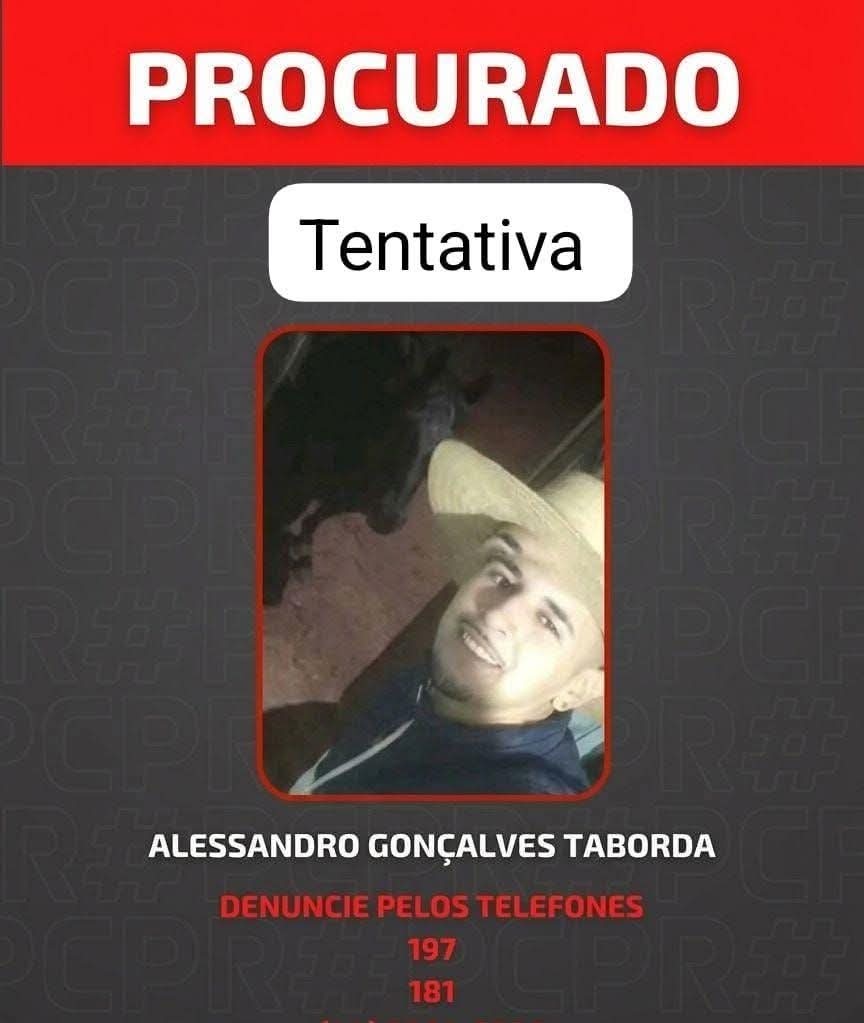 HOMEM É PROCURADO APÓS ATAQUE A FACADAS CONTRA FAMÍLIA EM ALMIRANTE TAMANDARÉ.