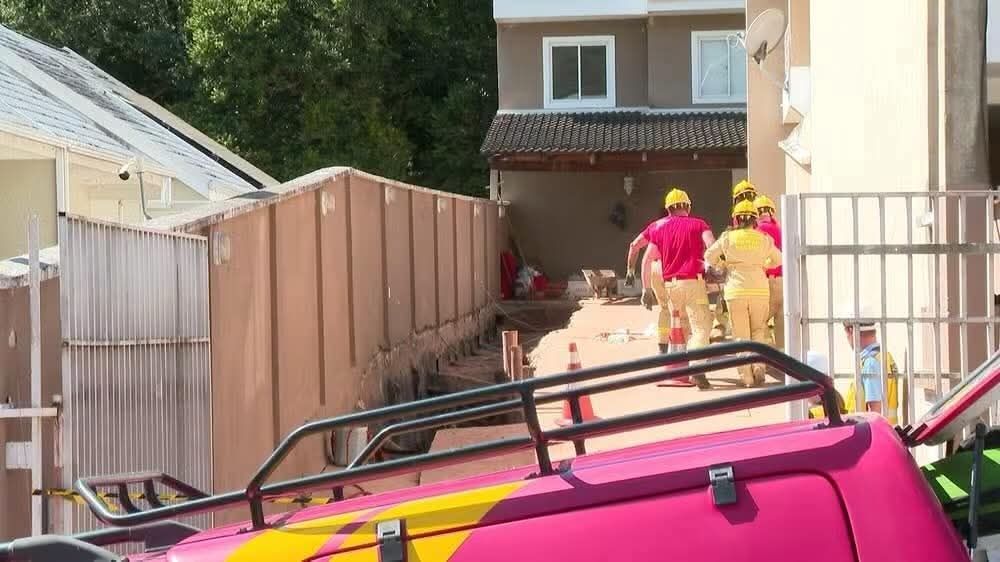 HOMEM MORRE SOTERRADO NO PRIMEIRO DIA DE TRABALHO EM CURITIBA.