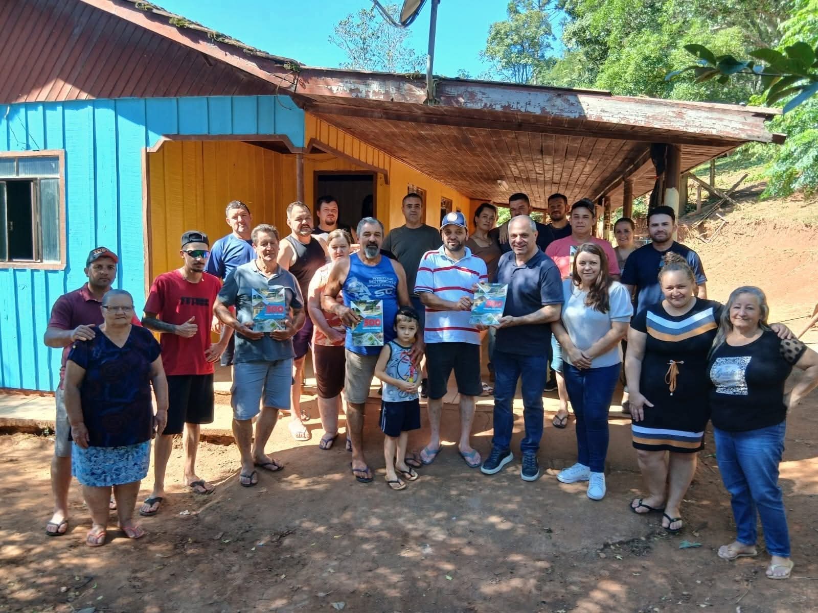 GERSON COLODEL PARTICIPA DE ENCONTRO NO INTERIOR DE RIO BRANCO DO SUL.