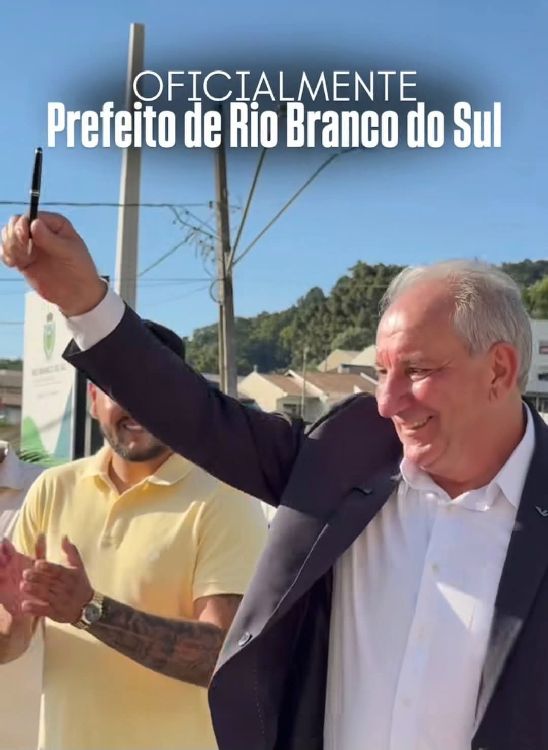 AIRTON NODARI TOMA POSSE EM RIO BRANCO DO SUL.