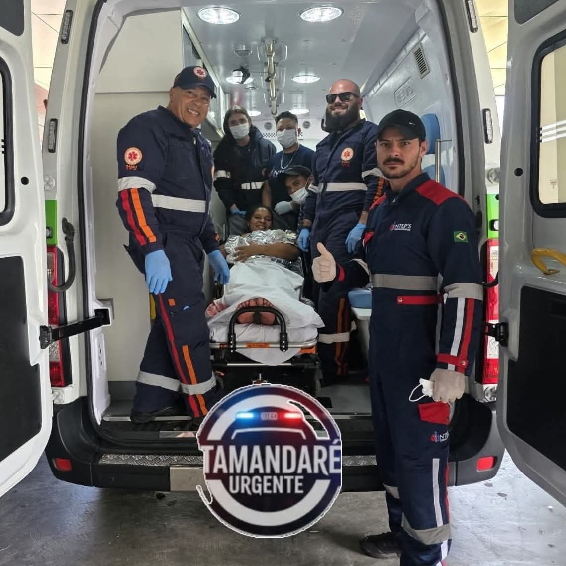 SAMU REALIZA PARTO DENTRO DE AMBULÂNCIA E AJUDA A TRAZER NOVA VIDA AO MUNDO EM ALMIRANTE TAMANDARÉ.