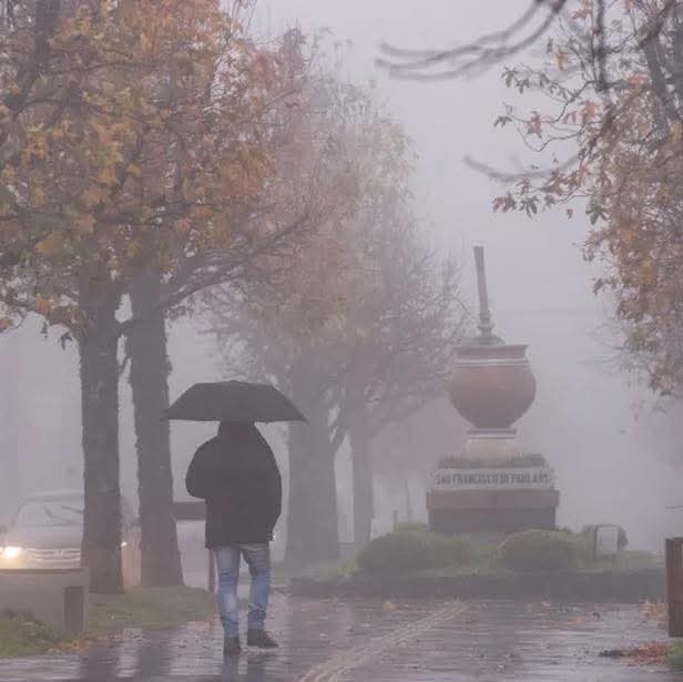 TERÇA FEIRA DE CHUVA E FRIO