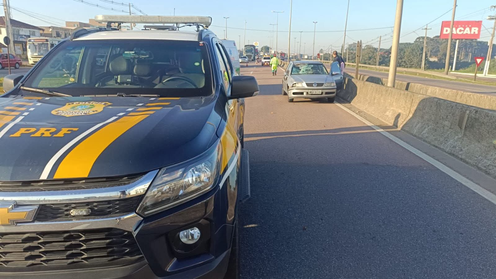 IDOSO MORRE ATROPELADO NA BR-116 AO TENTAR ATRAVESSAR FORA DE LOCAL PERMITIDO