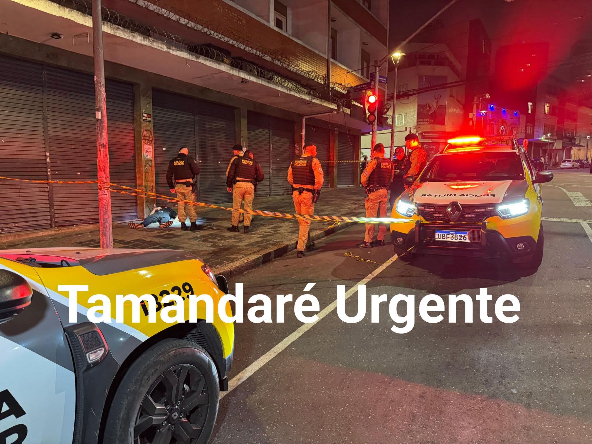 VIOLÊNCIA NO CENTRO DE CURITIBA: