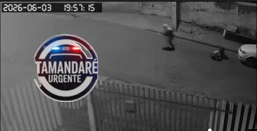 CÂMERA REGISTRA MOMENTO EM QUE JOVEM DE 18 ANOS É BALEADO EM RIO BRANCO DO SUL