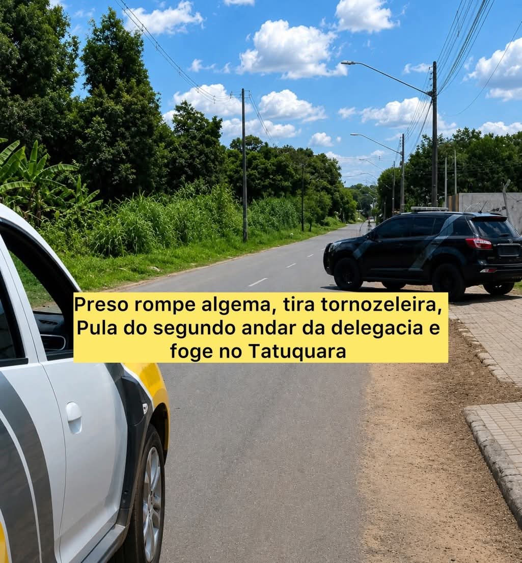 FUGA E PERSEGUIÇÃO EM CURITIBA.