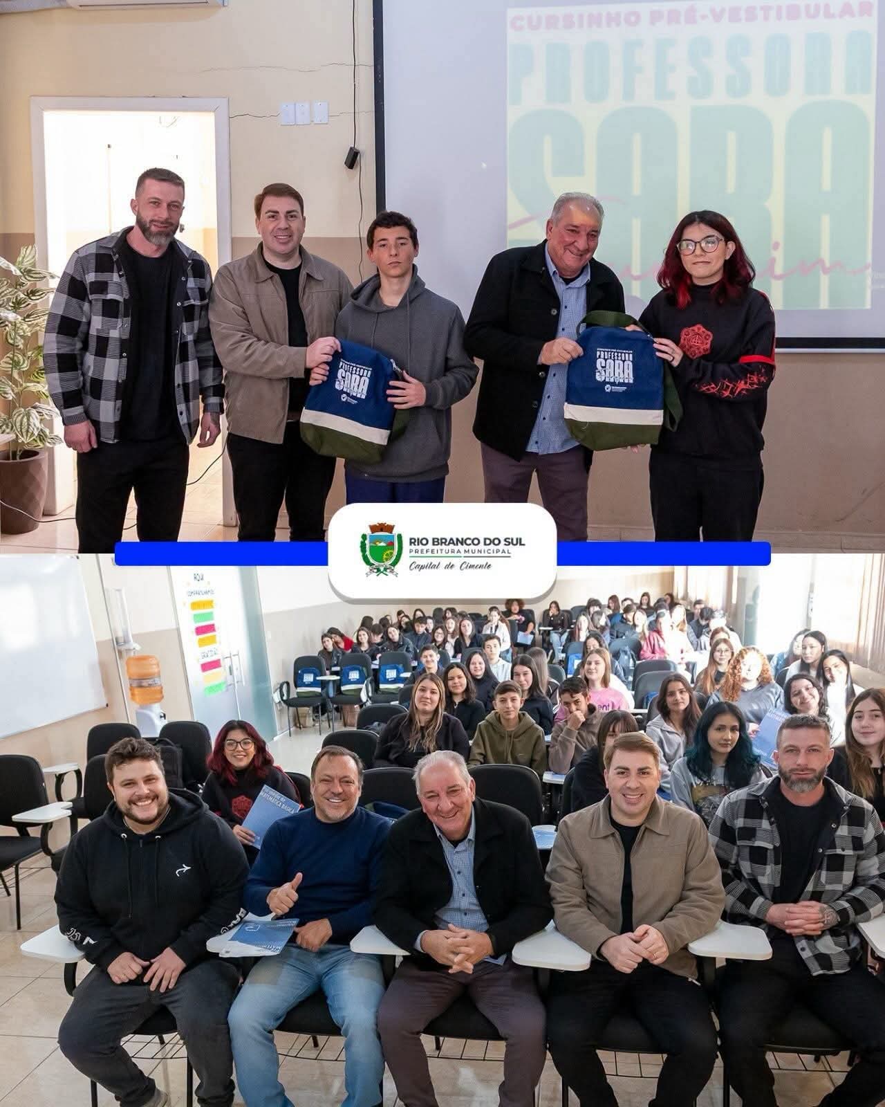 PREFEITURA DE RIO BRANCO DO SUL LANÇA CURSO PREPARATÓRIO GRATUITO PARA O ENEM E VESTIBULARES.