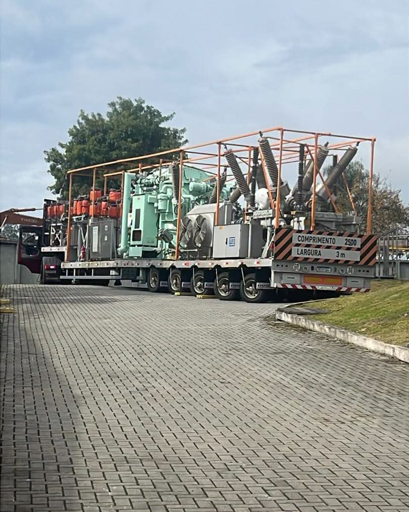 CHEGOU O GERADOR MÓVEL A RIO BRANCO DO SUL