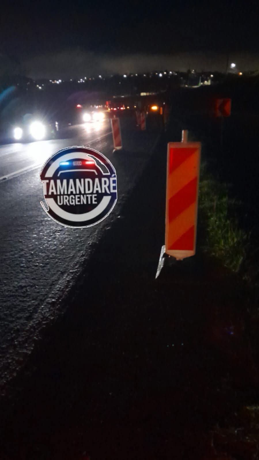 MOTOCICLISTA MORRE EM GRAVE ACIDENTE NO CONTORNO NORTE, EM ALMIRANTE TAMANDARÉ