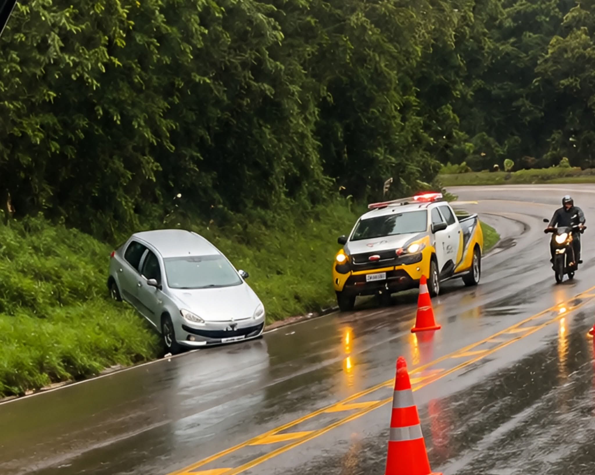 ACIDENTE NA RODOVIA DOS MINÉRIOS:
