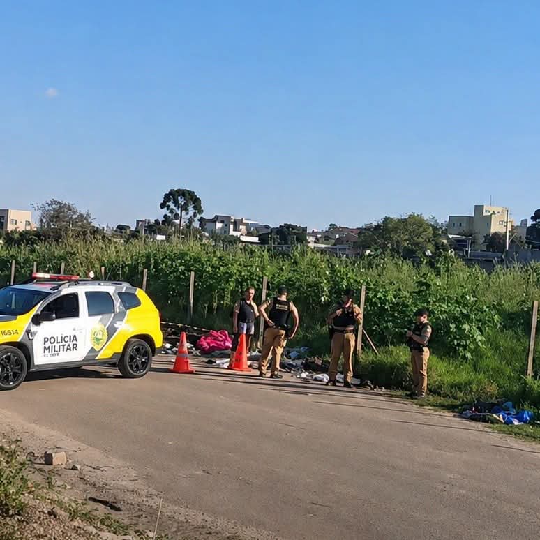 MULHER TRANS É ENCONTRADA MORTA NO BAIRRO RIO VERDE EM COLOMBO.