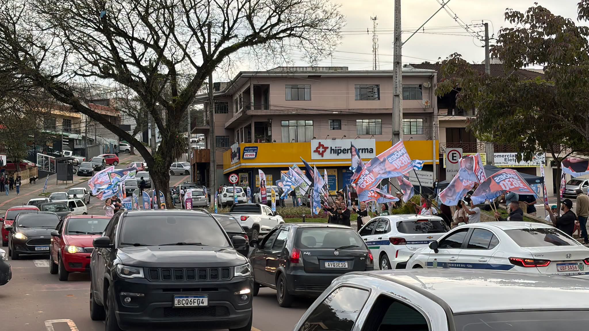 CAMPANHA A TODO VAPOR EM RIO BRANCO DO SUL…