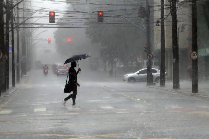 PREVISÃO DE CHUVA EM CURITIBA E REGIÃO METROPOLITANA PARA PRÓXIMOS DIAS.