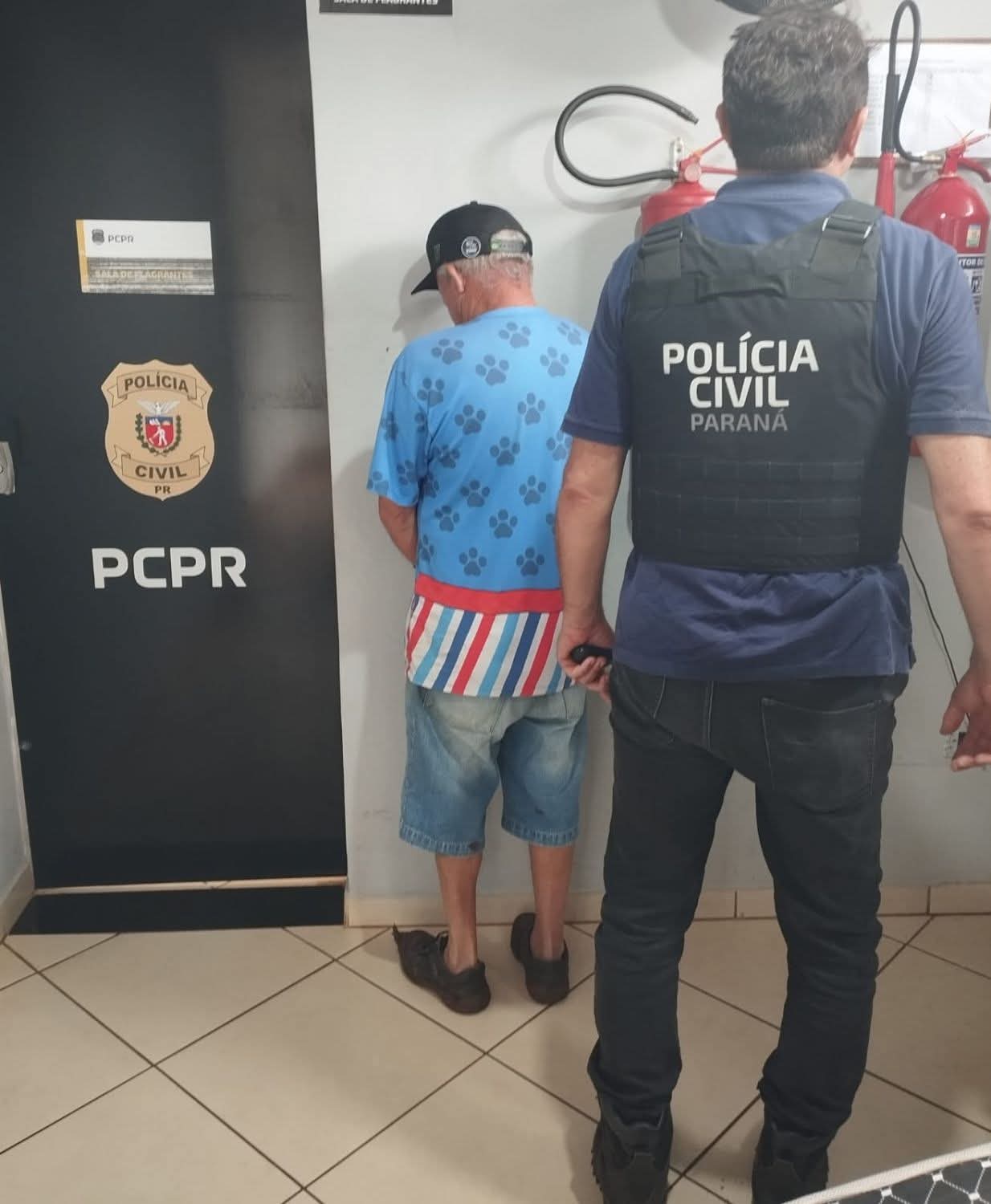 PROCURADO POR 3STUPR8 EM ALMIRANTE TAMANDARÉ É PRESO NO NORTE PIONEIRO