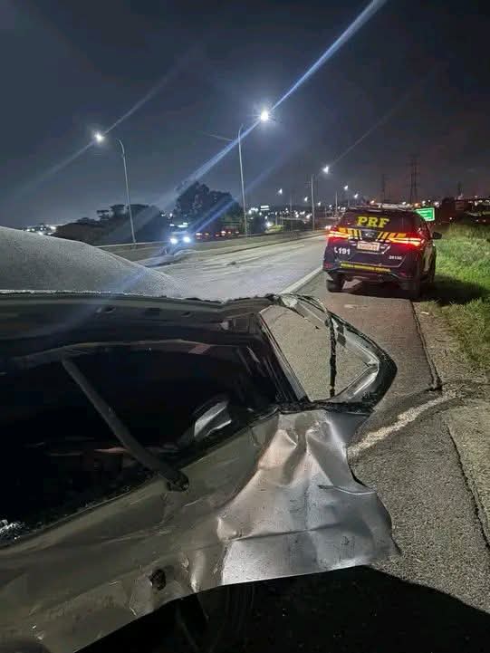 HOMEM MORRE APÓS GRAVE COLISÃO TRASEIRA NO CONTORNO SUL, EM CURITIBA