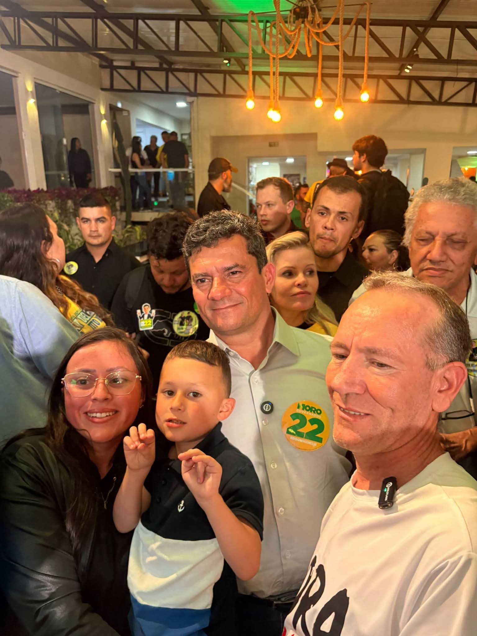 SÉRGIO MORO REÚNE CENTENAS DE APOIADORES EM EVENTO POLÍTICO EM ALMIRANTE TAMANDARÉ