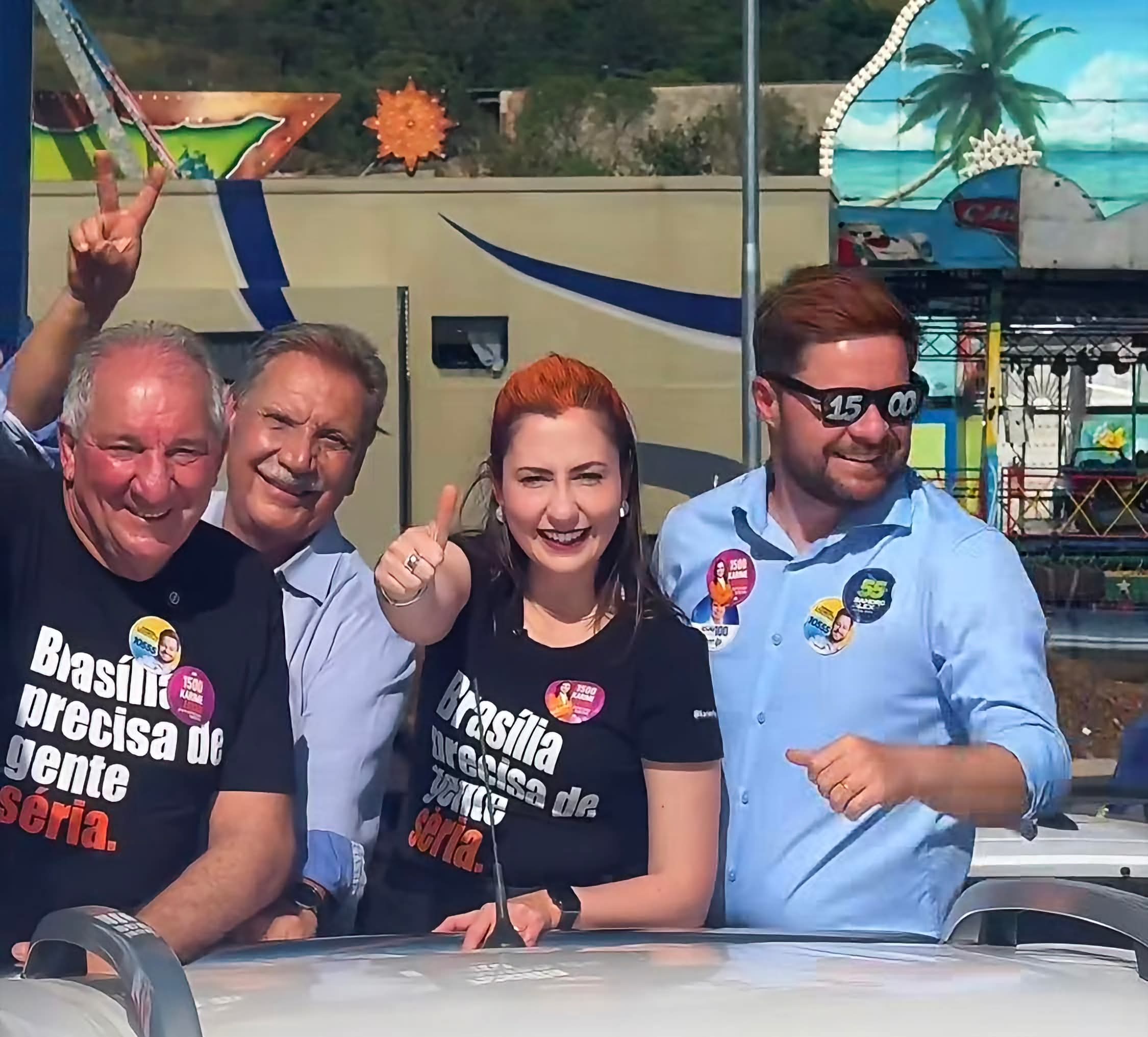 KARIME FAYAD PARTICIPA DE ÚLTIMA CARREATA DE CAMPANHA EM RIO BRANCO DO SUL E ITAPERUÇU