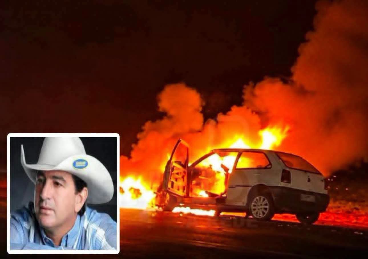 LOCUTOR DE RODEIO E APRESENTADOR DA TV MARINGÁ BAND, GIOVANY ARAÚJO MORRE EM GRAVE ACIDENTE NA PR-218, EM IGUARAÇU